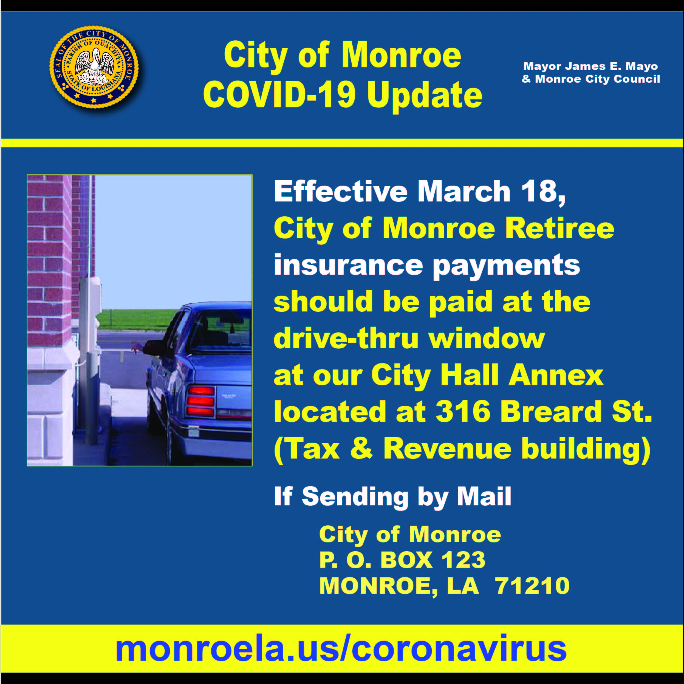 COVID-19 Response City of Monroe La