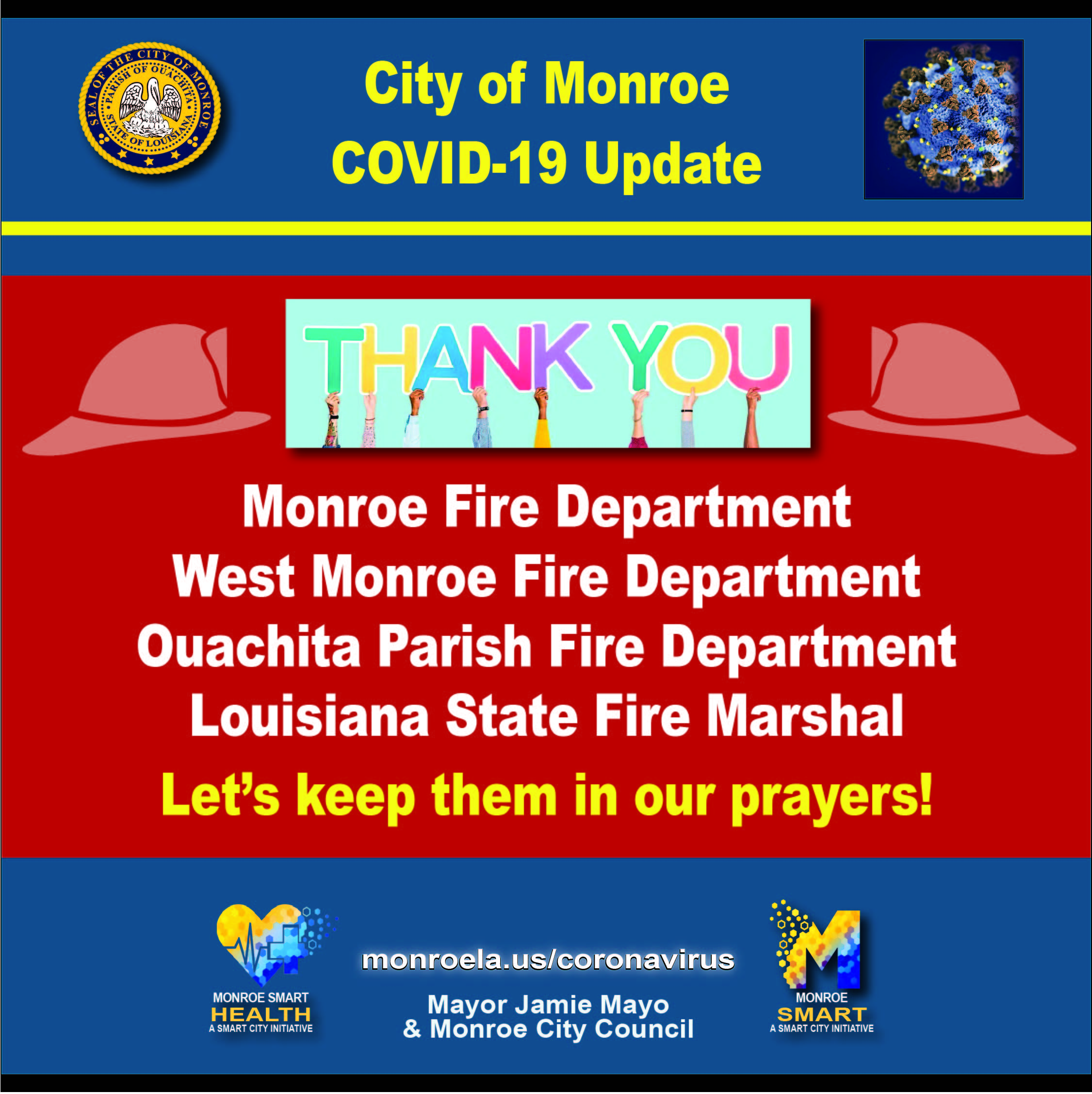 COVID-19 Response City of Monroe La