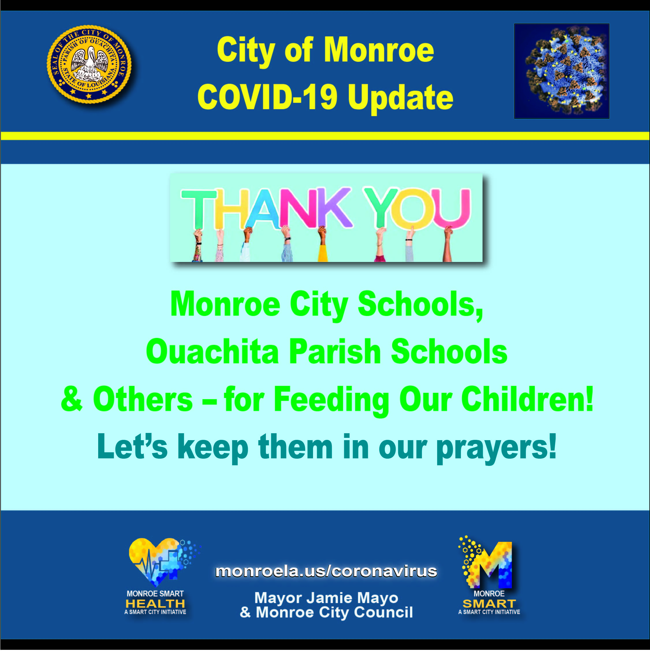 COVID-19 Response City of Monroe La