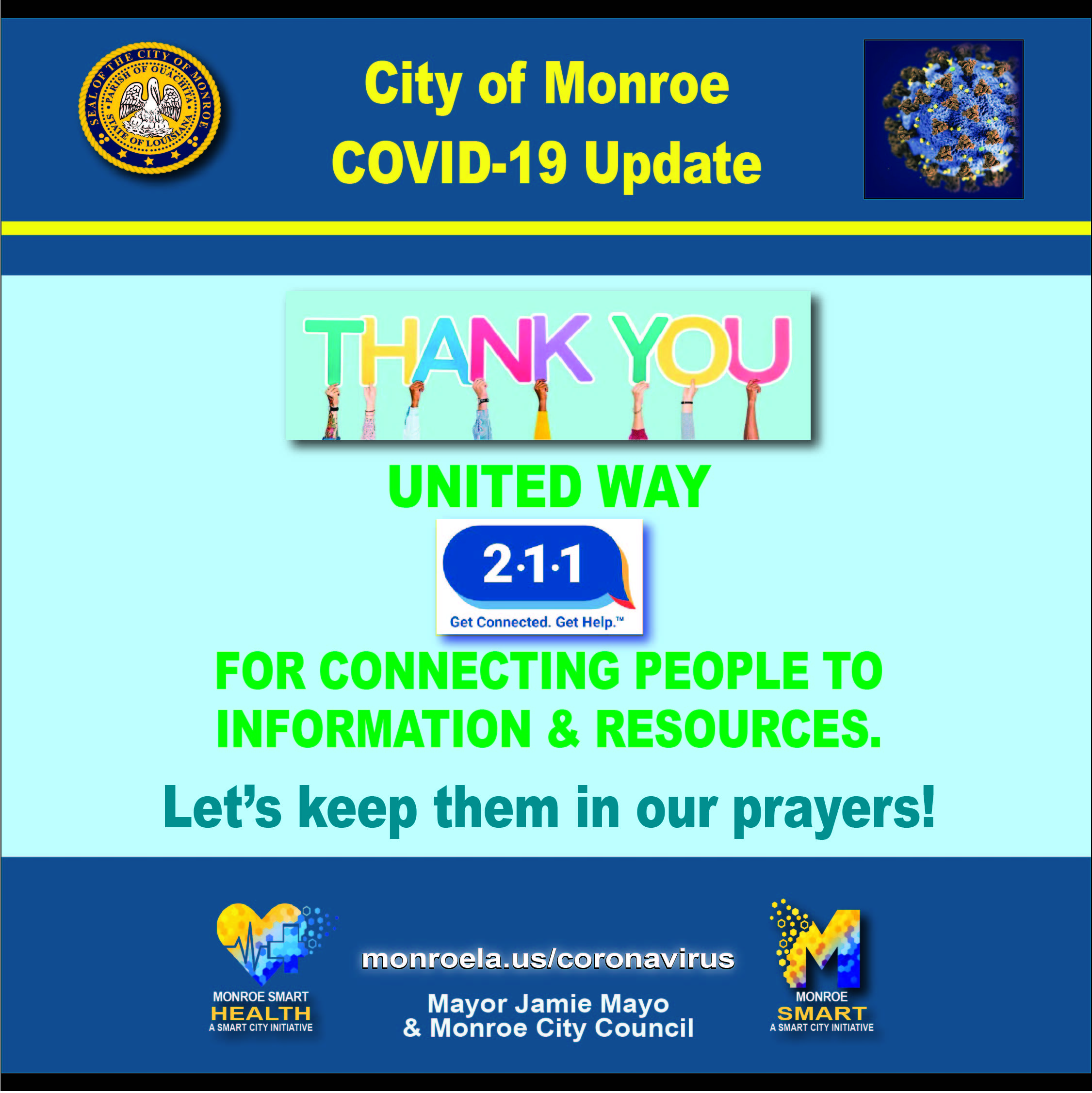 COVID-19 Response City of Monroe La